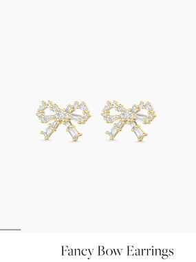 gorjana Fancy Bow Earrings